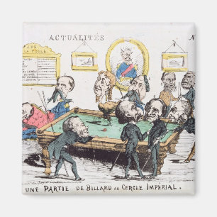 Une Partie de Billard au Cercle Imperial Magnet