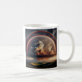Une représentation céleste en plain ciel. kaffemugg