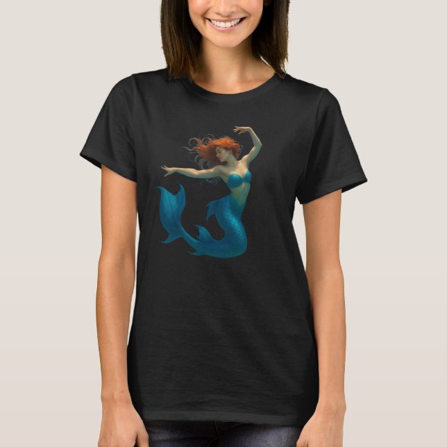 Une sirène danse t shirt (Framsida)