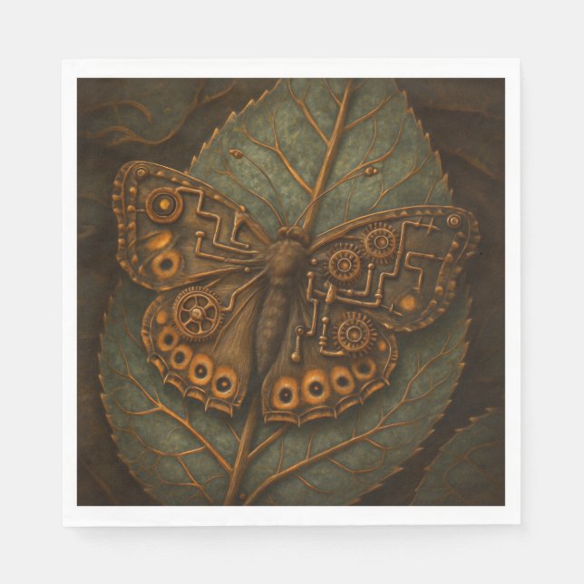 Une touche de rétro pour votre table -  pappersservett (Framsidan)