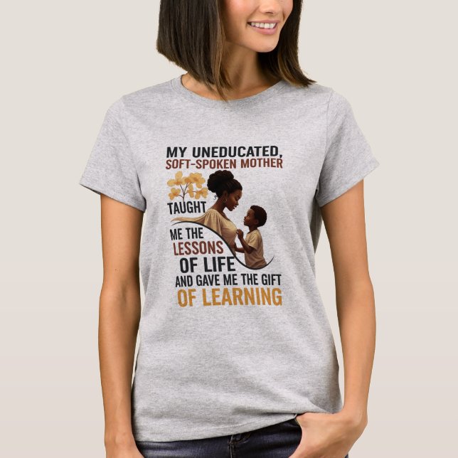 Uneduced Mamma,Starkast Teacher - Women's T-Shirt (Framsida)