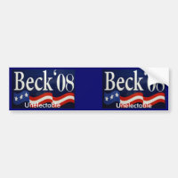 Unelectable Glenn Beck 08 -