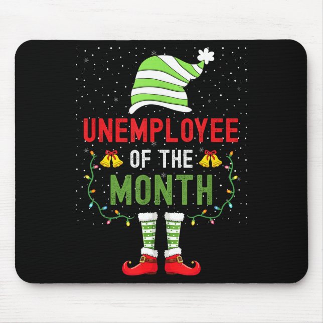 Unemployee Of The Month Funny Unemployed Christmas Musmatta (Framsidan)