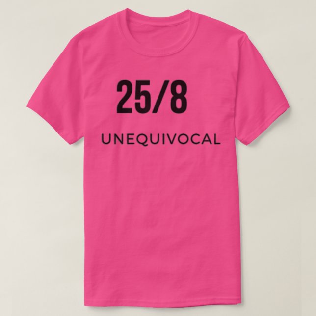 Unequivocal 258 Hustler T Shirt (Design framsida)