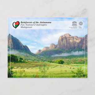 Unesco - Atsinanana - Andringitra nationalpark Vykort