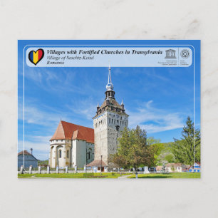UNESCO-byn Saschiz-Keisd-vykort Vykort