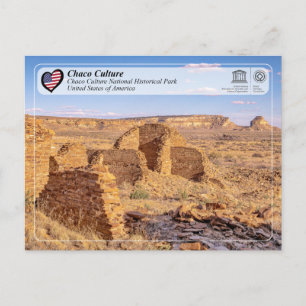 UNESCO - Chaco Culture National Historical Park Po Vykort