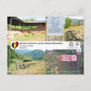 UNESCO - Dacian Fästnings - Costesti-Cetatuie Vykort