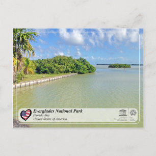 Unesco - Everglades nationalpark - Florida Bay Vykort