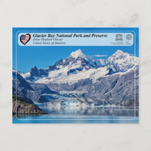 UNESCO - Glacier Bay NP - Johns Hopkins Glacier Vykort