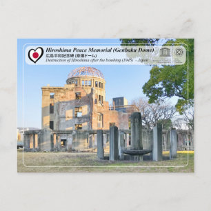 UNESCO - Hiroshimas fredsminne (Genbaku Dome) Vykort