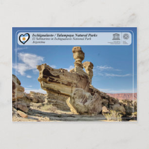 UNESCO - Ischigualasto / Talampaya Natural Parker Vykort