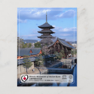 UNESCO Kyoto Kyo-o-gokoku-ji (To-ji) 教王護国寺 (東寺) Vykort
