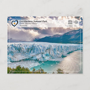 Unesco - Los Glaciares nationalpark Vykort