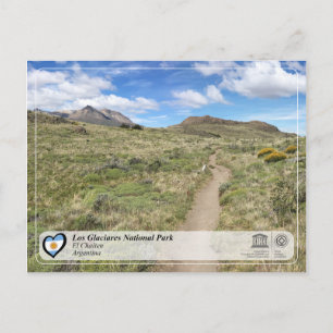 Unesco - Los Glaciares nationalpark Vykort