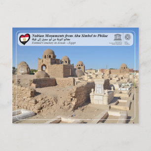 Unesco - Nubianska monument - Aswan Fatimid-kyrkog Vykort