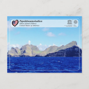 Unesco - Papahānaumokuākea - Nihoa Island Postcard Vykort