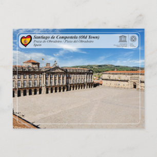 UNESCO - Plaza del Obradoiro / Praza do Obradoiro Vykort