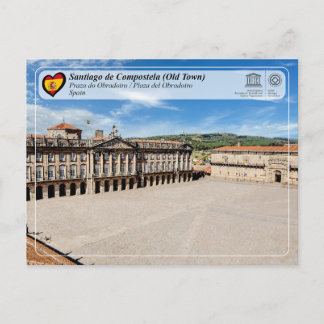 UNESCO - Plaza del Obradoiro / Praza do Obradoiro Vykort