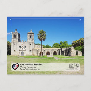 Unesco - San Antonio - Uppdrag Concepción Vykort