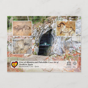 UNESCO - Santimamiñe Cave / Cueva de Santimamiñe Vykort