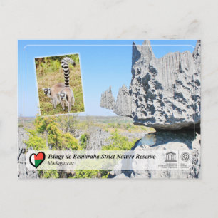 UNESCO - Tsingy de Bemaraha Strict Nature Reserve Vykort