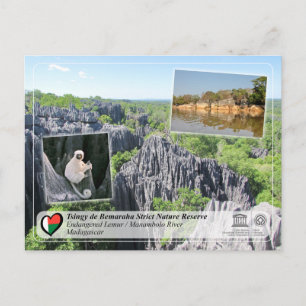 UNESCO - Tsingy de Bemaraha Strict Nature Reserve Vykort