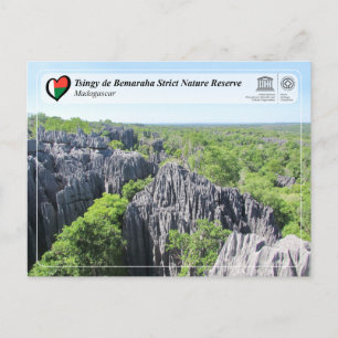UNESCO - Tsingy de Bemaraha Strict Nature Reserve Vykort