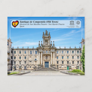 UNESCO UHS - Mosteiro de San Martiño Pinario Vykort