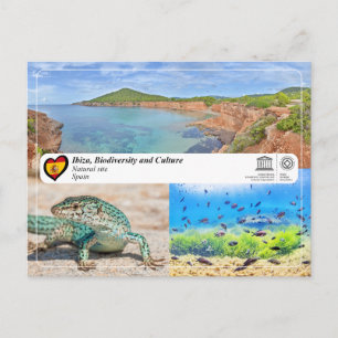 UNESCO Världsarv - Biologisk mångfald på Ibiza/Eiv Vykort