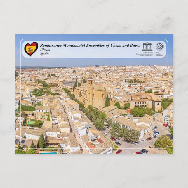 UNESCO Världsarv - Renässensensembler i Úbeda Vykort (Framsida)