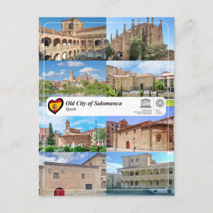 UNESCO Världsarv - Salamanca gamla stad Vykort
