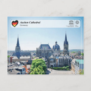 UNESCO WHS - Aachen-katedral Vykort