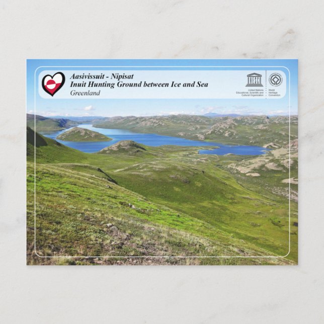 Unesco WHS - Aasivisdress - Nipisat Vykort (Framsida)