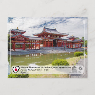 UNESCO WHS - Ancient Kyoto - Byodo-in - 平 等 院 Vykort