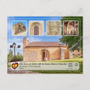 UNESCO WHS - Ávila - Hermitage of San Segundo Vykort