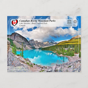 Unesco WHS - Banff nationalpark Vykort