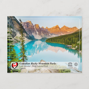 Unesco WHS - Banff nationalpark Vykort