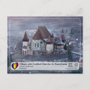 UNESCO WHS - Biertan by Postkort Vykort