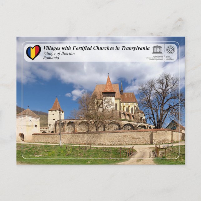 UNESCO WHS - Biertanbyn Vykort (Framsida)