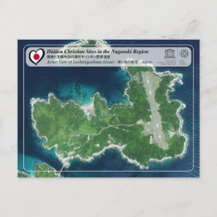 UNESCO WHS - Byar på ön Kashiragashima Vykort