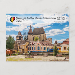 UNESCO WHS - byn Biertan Postcard Vykort