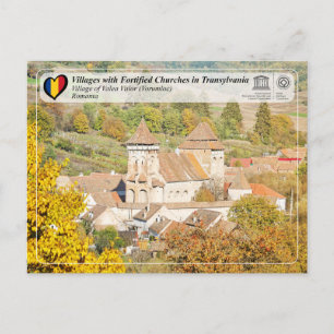 UNESCO WHS - byn Valea Viilor Postcard Vykort