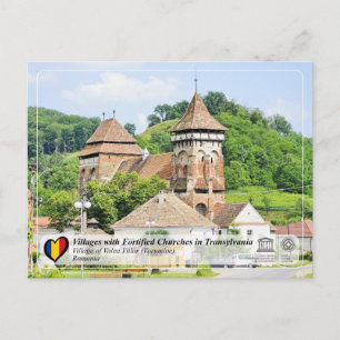 UNESCO WHS - Byn Valea Viilor vykort