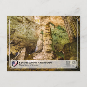 UNESCO WHS - Carlsbad Caverns nationalpark Vykort