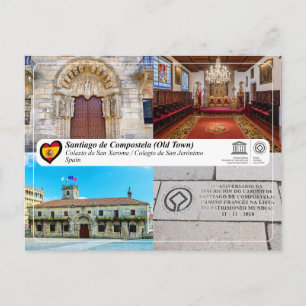 UNESCO WHS - Colexio de San Xerome Vykort