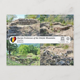 UNESCO WHS - Daciska fästningar - Capalna Vykort
