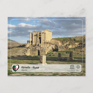 Unesco WHS - Djémila - ج م ي ل ة Vykort