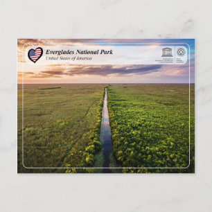 Unesco WHS - Everglades nationalpark Vykort