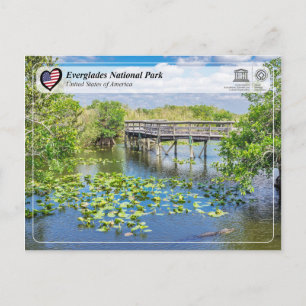 Unesco WHS - Everglades nationalpark Vykort